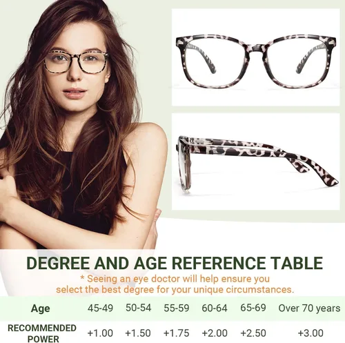 Miniatura 5 de CCVOO Lentes de Lectura para Mujeres/Hombres, Anteojos, Lentes de Bloqueo de Luz Azul para Mujeres/Hombres, Lentes para Computadora, Lentes