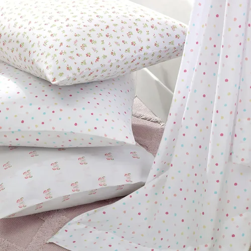 Miniatura 9 de Laura Ashley Juego de sábanas para niños, ultra suave y transpirable, con fundas de almohada a juego, resistente a las arrugas, artículos esenciales
