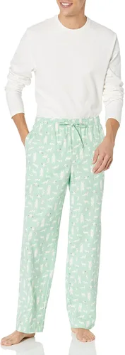 Miniatura 4 de Tienda Essentials - Pantalón de pijama de franela para hombre (disponible en tallas Big y Tall - grandes y altas)