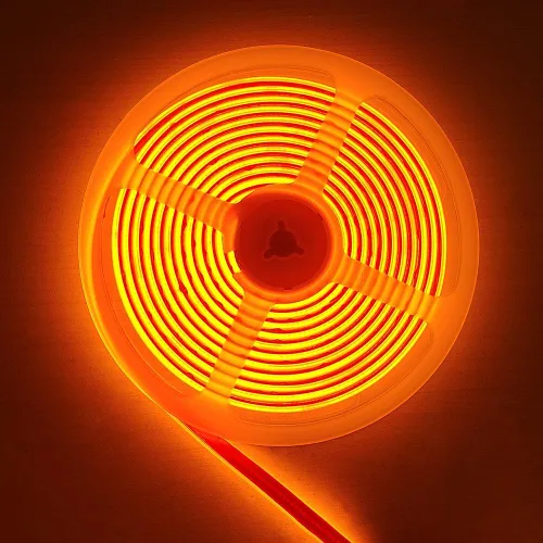 Miniatura 9 de Tira de luz LED flexible COB de 16.4FT/5M DC12V/24V 528leds/m Cinta flexible (12V, azul)
