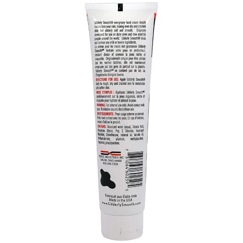 Miniatura 2 de Udderly Smooth Crema de manos, fórmula original para pieles ásperas y secas, hidratación rápida de 24 horas, 4 onzas (paquete de 6)