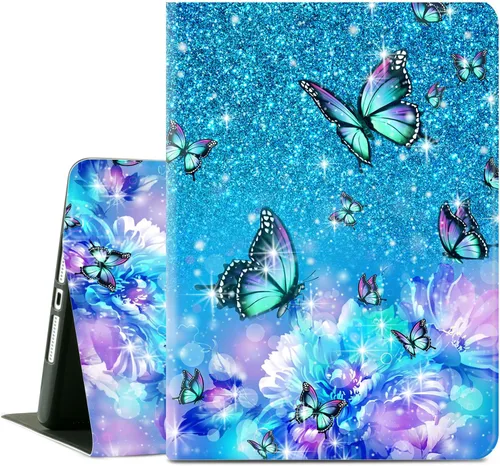 Miniatura 29 de Funda para iPad de 9ª generación, funda para iPad de 8ª generación, funda para iPad de 7ª generación de 10.2 pulgadas, vista multiángulo con soporte