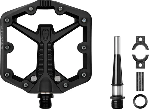 Miniatura 5 de Crankbrothers Stamp Pedales Planos MTB - Pedales de Bicicleta Ligeros, Versátiles y Duraderos de Tamaño Específico Negro