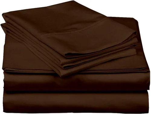 Miniatura 11 de Juego de sábanas RRRlinen para cama ajustable de 800 hilos, 4 piezas, juego de sábanas de 100% algodón, bolsillo profundo, 21 pulgadas