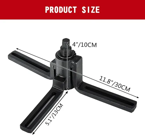 Miniatura 2 de RYANSTAR RACING Separador de Cárter de Motocicleta y Extractor de Volante para Moto de Todo Terreno, ATV, Herramienta para Desmontar Motores de 2