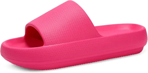 Miniatura 8 de welltree Sandalias antideslizantes para mujeres y hombres, sandalias antideslizantes para baño y ducha, suela gruesa suave para interiores