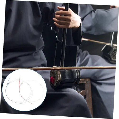Miniatura 2 de SUPVOX 15sets Full Erhu Strings Wire Core Wire High Resonance Comfortable Hand Feel Erhu Accessories
