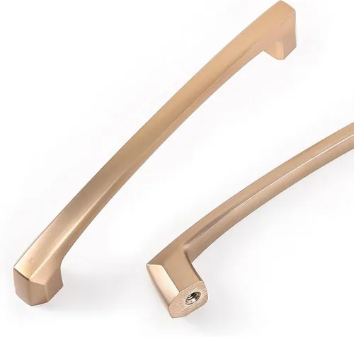 Miniatura 8 de COTYKILEY - Paquete de 10 manijas de gabinete de cocina color latón envejecido de 3 pulgadas (76mm), accesorios dorados para gabinetes de cocina