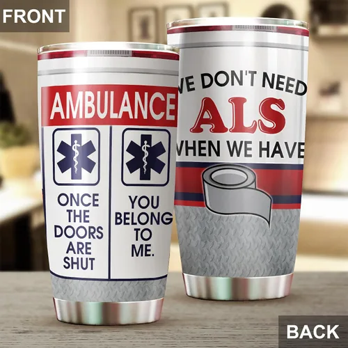 Miniatura 4 de Regalos EMT para Mujeres - Taza de Acero Inoxidable 20oz, Regalos de Apreciación de la Semana Feliz EMS al Por Mayor para Hombres, Accesorios