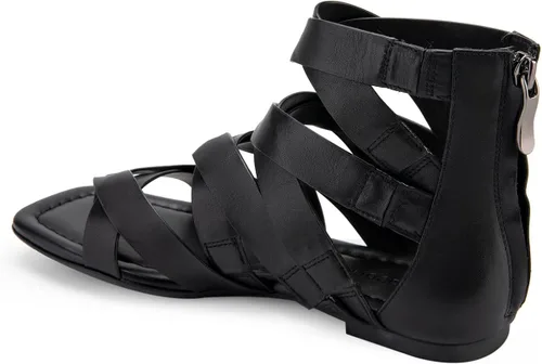 Miniatura 11 de Aerosoles Sandalias planas Harper para mujer, Cuero negro