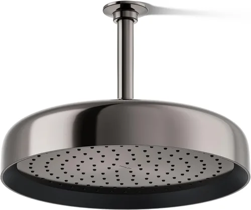 Miniatura 19 de KOHLER 26291-G-BL Statement™ Cabezal de lluvia redondo de 12" de una sola función, 1.75 gpm, negro mate