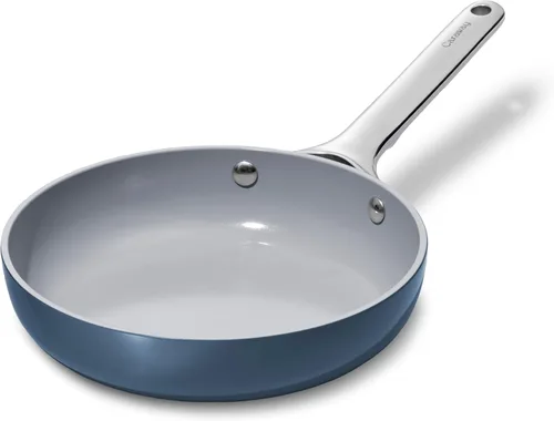 Miniatura 35 de Caraway Mini sartén antiadherente de cerámica (1.05 cuartos de galón, 8 pulgadas), no tóxico, sin PTFE ni PFOA, apto para horno y compatible