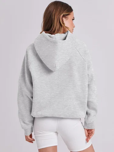 Miniatura 101 de ANRABESS - Sudaderas con capucha para mujer, sobre talla, de vellón de manga larga, modelo de 2024, para otoño