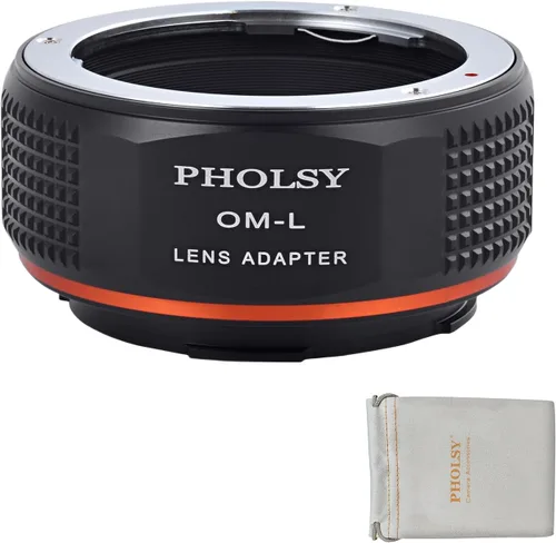 Miniatura 12 de PHOLSY Adaptador de montaje de lente con anillo de control de apertura compatible con lente Sony A Minolta AF a cuerpo de cámara Leica L compatible
