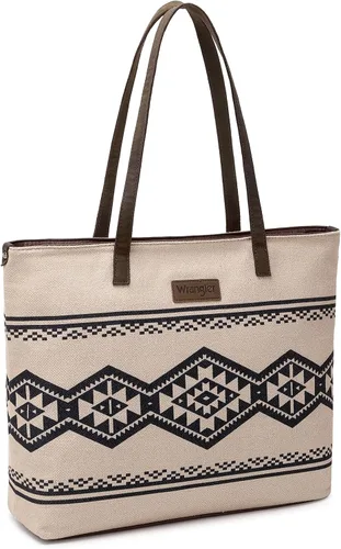 Miniatura 6 de Montana West Wrangler - Bolso de mano para mujer, de lona, bolso azteca