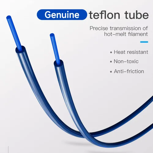Miniatura 2 de Creality Tubo oficial Capricorn Bowden de 1 M, soporte de tubo de teflón de PTFE de 0.069 in, resistente al calor, alta lubricación, baja fricción