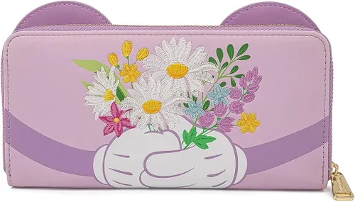Miniatura 2 de Loungefly Minnie wFlowers Ziparound Wallet