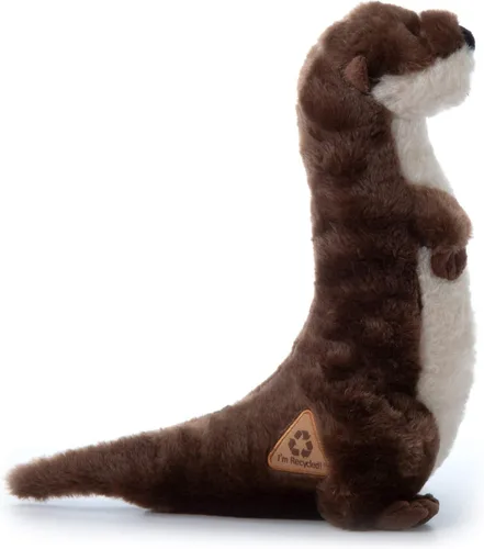 Miniatura 3 de The Petting Zoo Animal de peluche de nutria de río, regalos para niños, animales salvajes del zoológico Onez, juguete de peluche de nutria de río