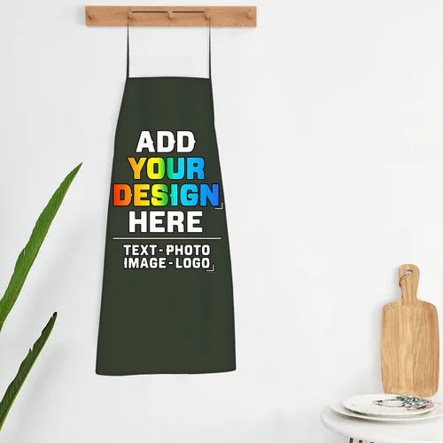 Miniatura 6 de Delantal personalizado para mujer, personalizado para añadir tu propio nombre, texto, logotipo, foto, chef, delantal de cocina para barbacoa
