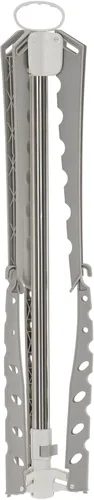 Miniatura 5 de Household Essentials Gris 5006-1 Tendedero Simple de Trípode Interior con Asa de Transporte para Ropa, Pequeño