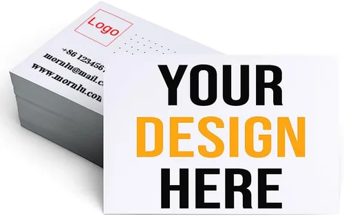 500 tarjetas de visita personalizadas para añadir foto, texto, logotipo, tarjetas de visita personalizadas para pequeñas empresas, papel mate de