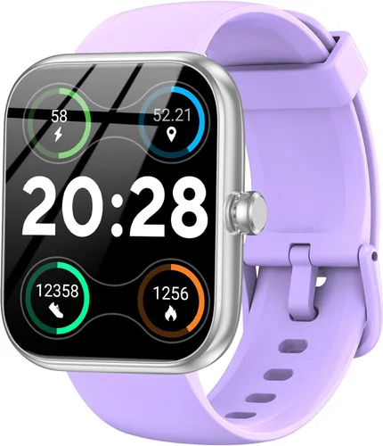 Miniatura 9 de Reloj inteligente con Alexa incorporado, pantalla táctil HD de 1.83 pulgadas, notificaciones/llamadas Bluetooth, impermeabilidad IP68, más de 120