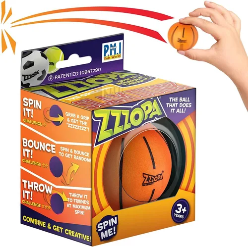 Miniatura 8 de Bolas Originales ZZZOPA para Jugar: ¡ACE! Bola de Estrés para Jugar de la Colección Divertida Juguetes para la Ansiedad para Niños: ¡Gírala