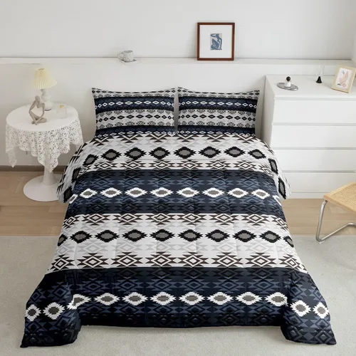 Miniatura 27 de Feelyou Juego de ropa de cama de vaca de las Highland para niños, edredón de ganado con girasol para niñas, adolescentes, juego de edredón