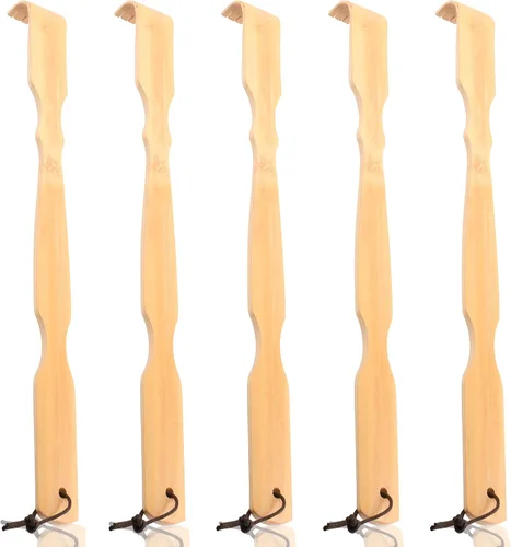 Miniatura 10 de 3 rascadores de espalda, 17 pulgadas, fuertes y resistentes, de bambú terapéutico, para rascar picazones, el mejor regalo para el día del padre