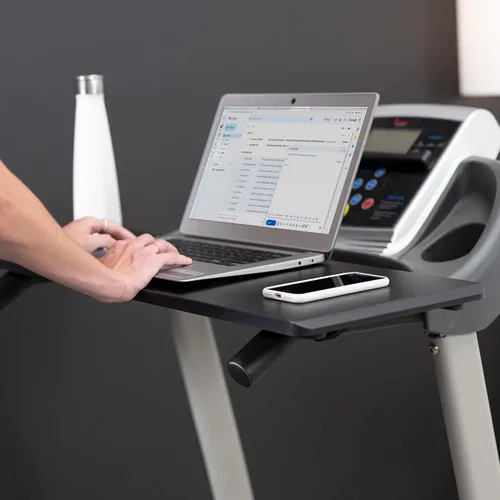 Miniatura 8 de VIVO Escritorio universal para caminadora, plataforma ergonómica diseñada para portátiles, tabletas, portátiles y más, estación de trabajo