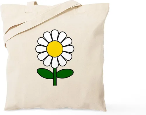 Miniatura 15 de CafePress Daisies - Bolsa de lona natural, estilo victoriano, vintage, reutilizable, bolsa de compras