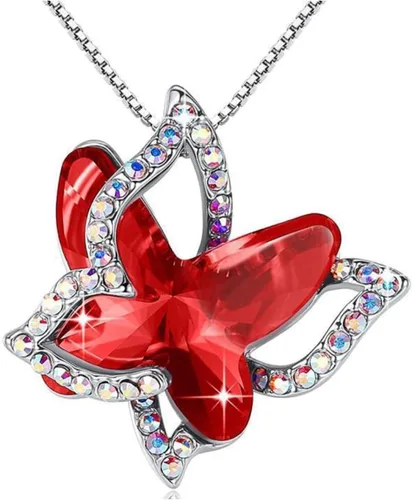 Style Smith Butterfly Pendant Necklace - Cute Dainty necklaces for your Women, Mom, Daughter, Wife, Ladies, Teen girls, Sister, Friends, Mother
