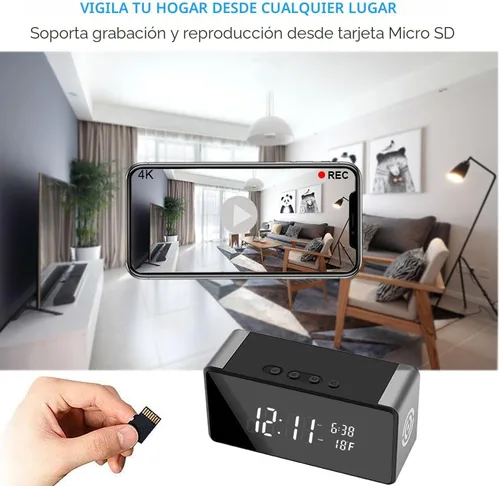 Miniatura 3 de Mini cámara de seguridad inalámbrica WiFi, Full HD 4K/2K/1080P, cámara de vigilancia para seguridad en el hogar, soporte 5G y 2.4G con visión