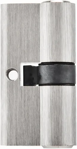 Cilindro de bloqueo abierto doble de cobre antirrobo cilindro de cerradura de puerta de madera con material de metalurgia de polvo (L=2.362 in