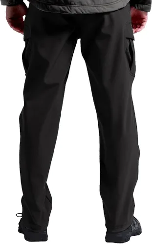 Miniatura 8 de FREE SOLDIER Pantalones cargo con vellón Softshell para hombre, para nieve, esquí, senderismo, con cinturón