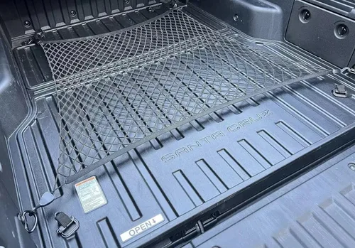 Miniatura 4 de Red de carga organizadora de maletero para Hyundai Santa Cruz 2022-2025 – Red de carga estilo piso para recogida – Organizador de maletero de coche