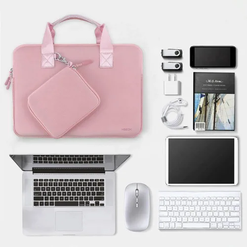 Miniatura 5 de HSEOK manga para portátil, estilo lóbulo / marroquí, tela de lona, bolsa funda para 12.9 iPad Pro / 13.3 pulgadas MacBook Air & Pro con funda