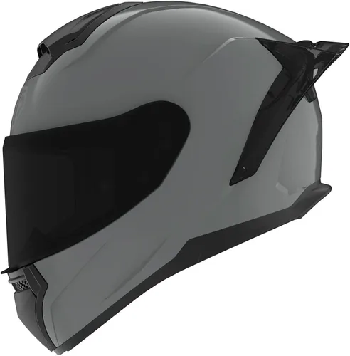 Miniatura 14 de RUANLOV Casco de motocicleta de cara completa, casco de motocicleta frontal abatible, casco integrado aprobado por DOT/ECE, casco abatible de cara