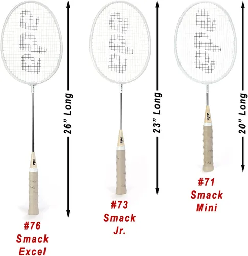 Miniatura 4 de Juego de 2 raquetas de bádminton