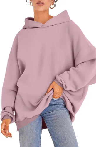 Miniatura 3 de EFAN Sudaderas con capucha de gran tamaño para mujer, sudaderas de forro polar con capucha, suéteres casuales y cómodos, ropa de moda de otoño 2023