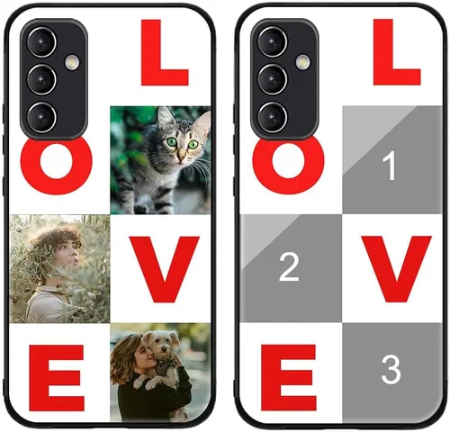 Miniatura 534 de Funda de teléfono personalizada para Samsung Galaxy S22+ / S22 Plus 5G, funda de TPU suave de vidrio templado antiarañazos personalizada con foto