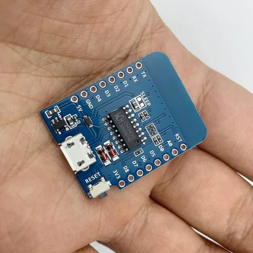 Miniatura 8 de Hosyond 5 unids D1 Mini NodeMcu ESP8266 ESP-12F WiFi Módulo Desarrollo Junta Compatible con Arduino/WeMos D1 Mini