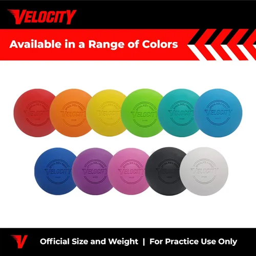 Miniatura 4 de Pelotas de lacrosse Velocity - 1, 2, 3, 6, 12, 18, 24, 36, 60 y 120 paquetes - para práctica, tamaño oficial aprobado por la NFHS y la universidad