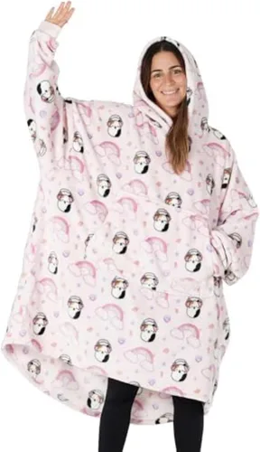 Miniatura 15 de THE COMFY Dream Squishmallows Oversized Wearable Blanket for Women and Kids, Ultrasoft Plush Light Microfiber Blankets