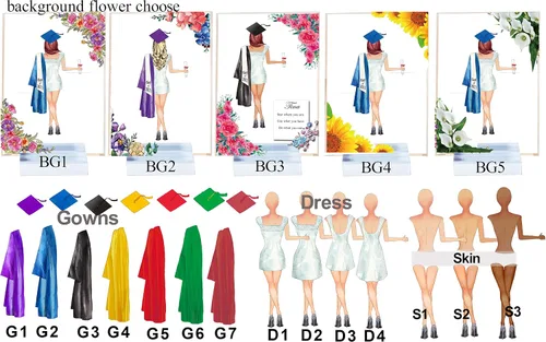 Miniatura 3 de Regalos de graduación para ella 2023, luz nocturna personalizada, lámpara LED de impresión de recuerdo de graduación, placa de graduación