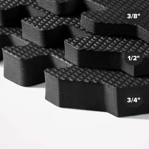 Miniatura 7 de We Sell Mats 3/8" Thick Multipurpose EVA Foam Exercise Floor Mat, Interlocking Tiles, Anti-Fatigue for Home or Gym