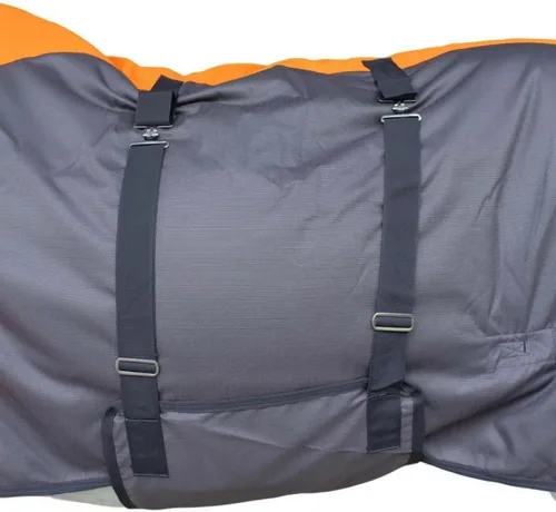 Miniatura 3 de Manta de caballo 1200D impermeable, transpirable, pesada manta de invierno con relleno de 10.58 oz, carcasa exterior Ripstop