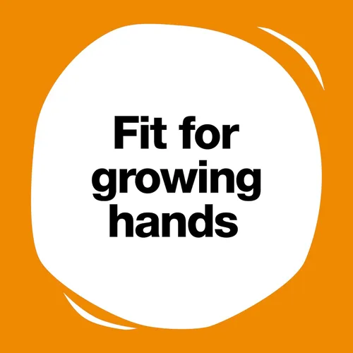 Miniatura 7 de Fiskars SoftGrip Tijeras con purpurina para estudiantes de 7 pulgadas para niños mayores de 12 años, tijeras para la escuela o manualidades, Brillo