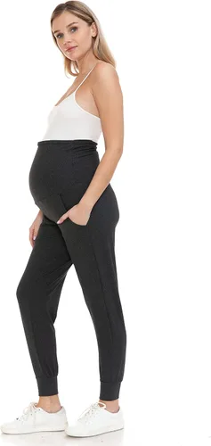 Miniatura 127 de Leggings Depot Pantalones de maternidad para mujer, sobre el vientre, pantalones deportivos casuales para descansar