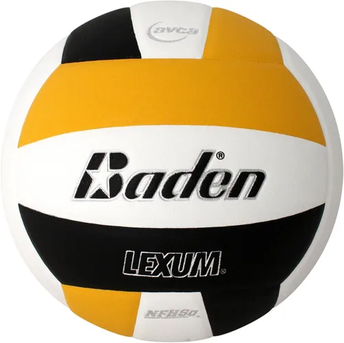 Miniatura 20 de Baden - Lexum - Microfibra compuesta de alta calidad Balón de voleibol oficial para interiores de la escuela secundaria 13U a 18U